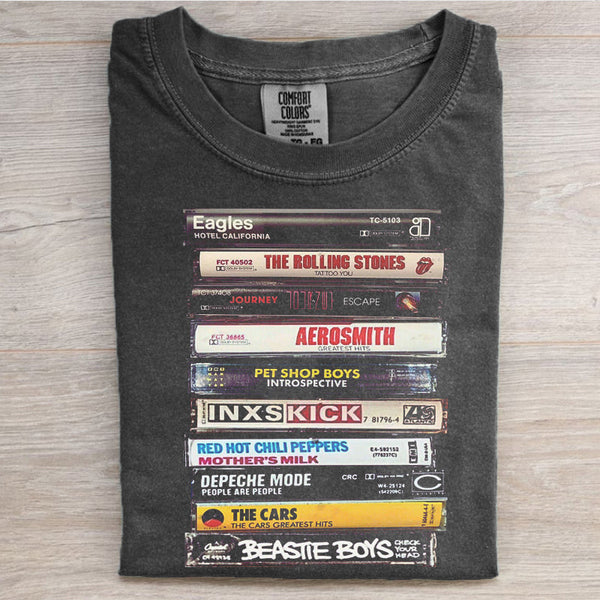 80's Rock Cassette T-Shirt