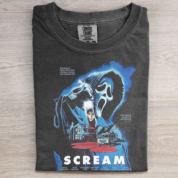 Vintage Horror Movies Graphic T-shirt