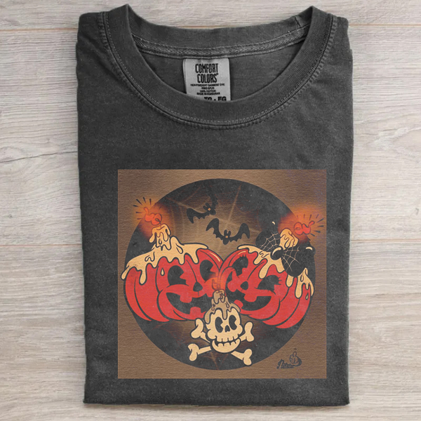 Vintage Halloween Graphic T-shirt