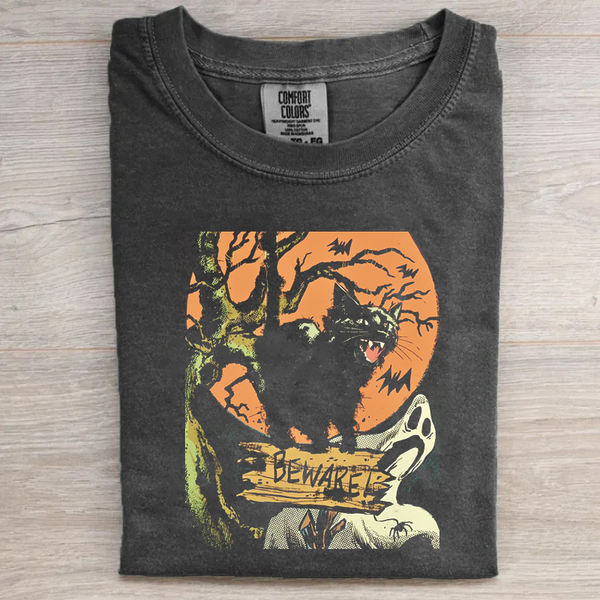 Vintage Halloween Graphic T-shirt