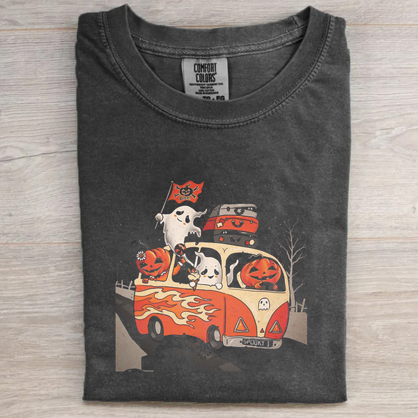 Vintage Halloween Graphic T-shirt