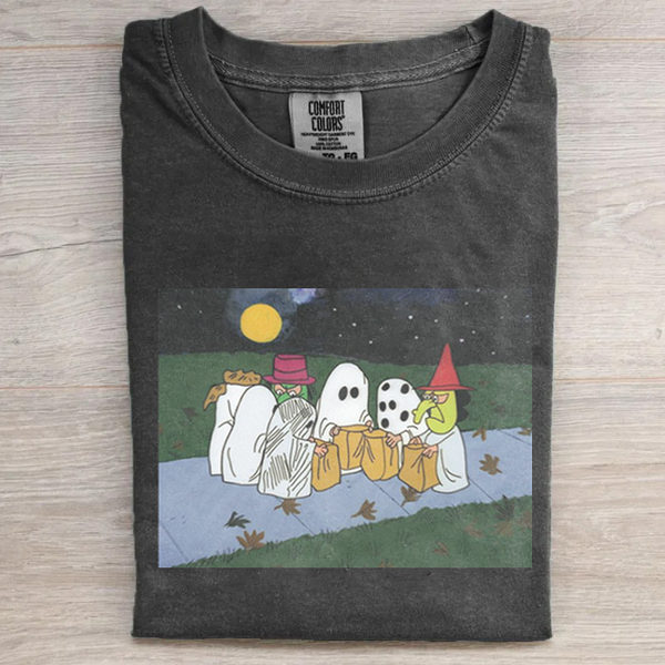 Vintage Halloween Graphic T-shirt