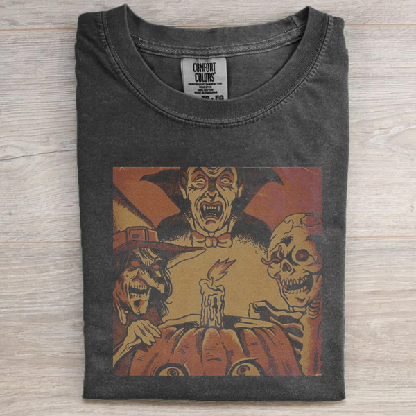 Vintage Halloween Graphic T-shirt