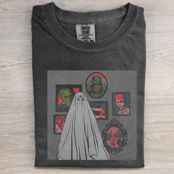 Vintage Halloween Graphic T-shirt