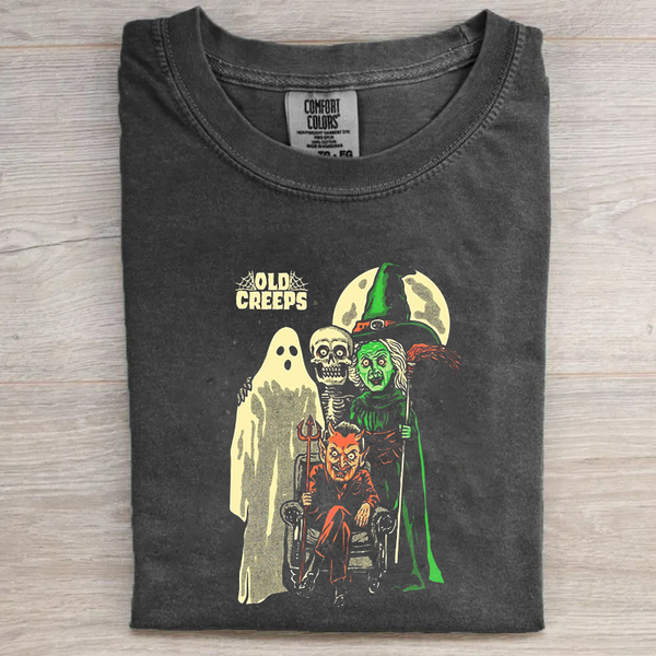 Vintage Halloween Graphic T-shirt