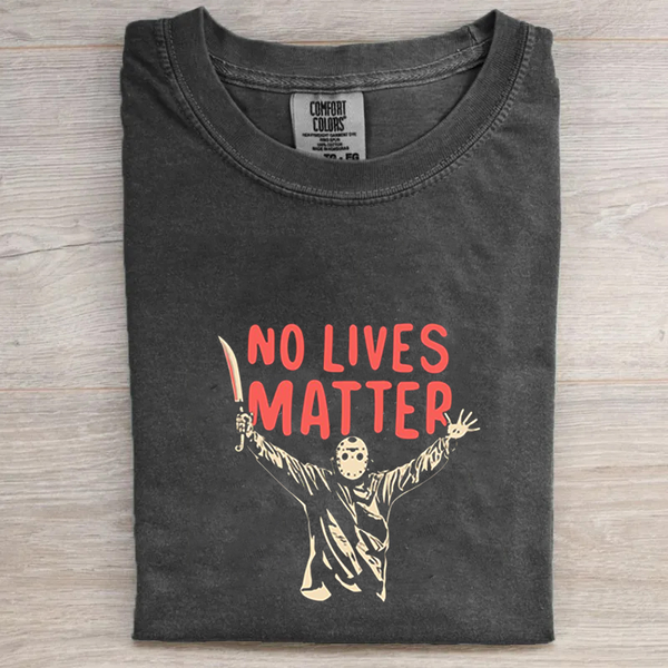 Vintage No Lives Matter T-shirt