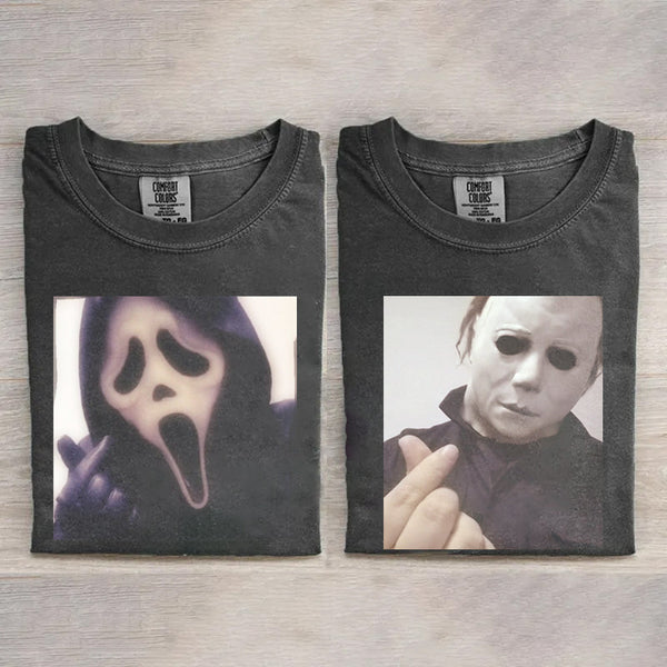 Funny Halloween Best Friend、Couple T-shirt