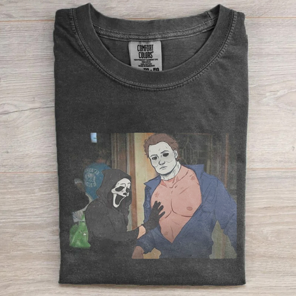 Vintage Halloween Graphic T-shirt