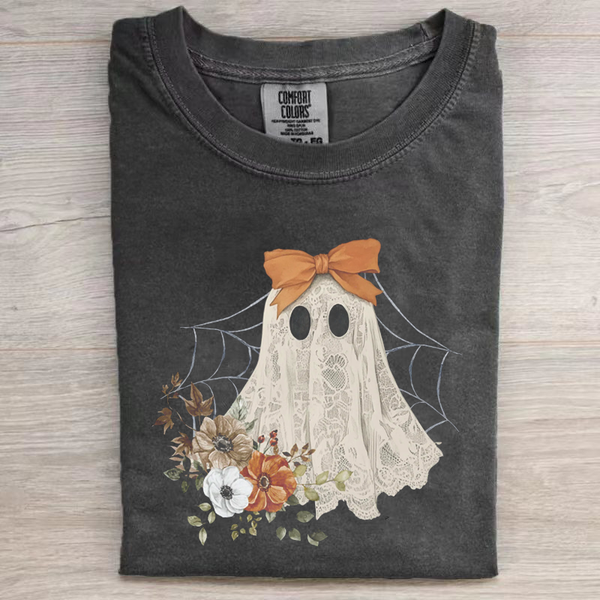 Halloween Lace Ghost T-shirt