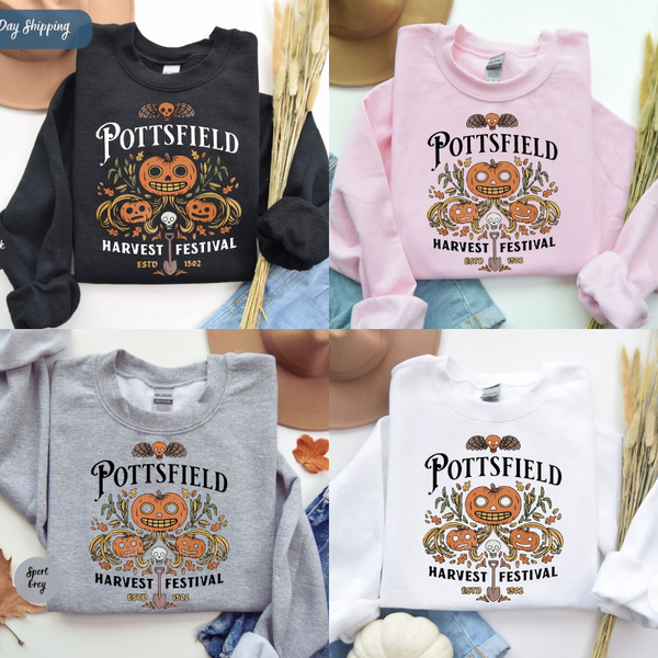 Pottsfield Harvest Festival Long Sleeve Shirt