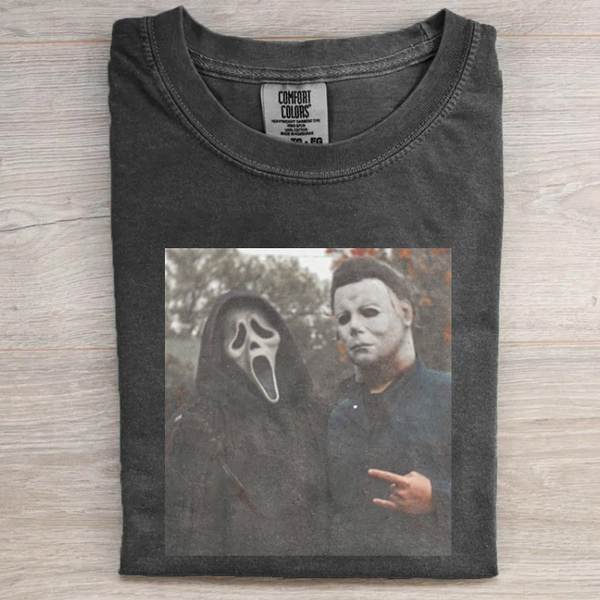 Vintage Halloween Graphic T-shirt