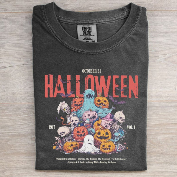 Retro Style Halloween T-shirt