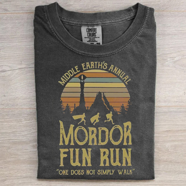 Middle Earth's Annual Mordor Fun Run Unisex T-Shirt